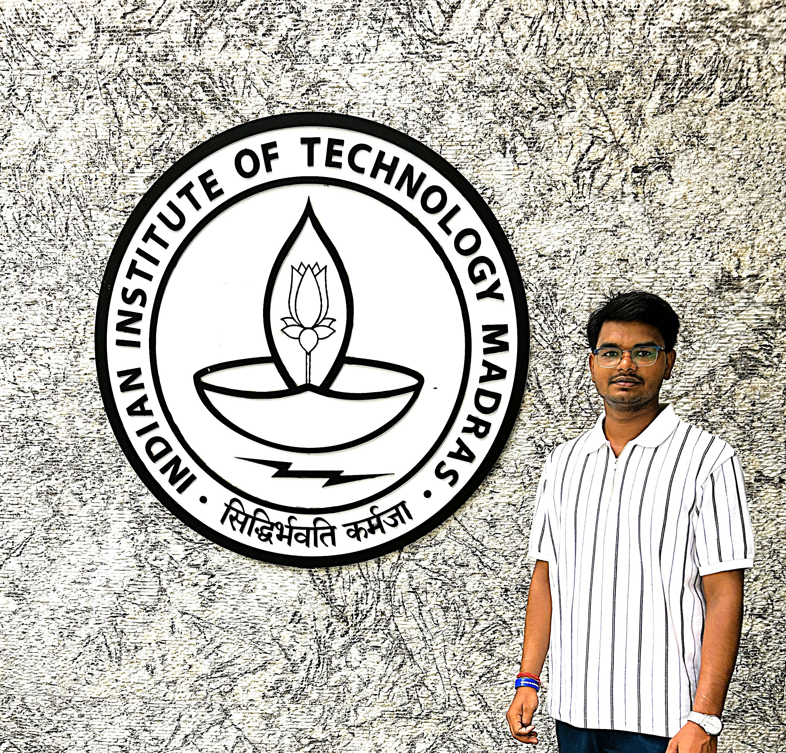 Shivam Gupta at IIT Madras